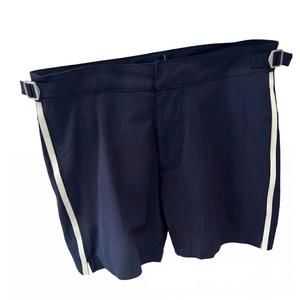 NEW PIER ST. BARTH men’s buckle swim short in navy